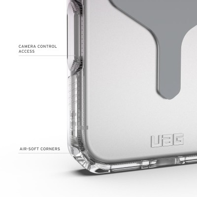 Чохол UAG для iPhone 17 Pro Max, Plyo MagSafe, Black/Clear Ombre