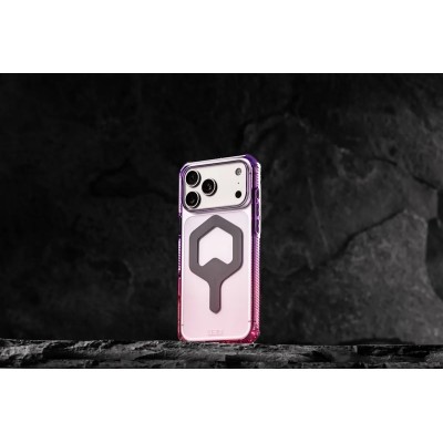 Чохол UAG для iPhone 17 Pro Max, Plyo MagSafe, Black/Clear Ombre