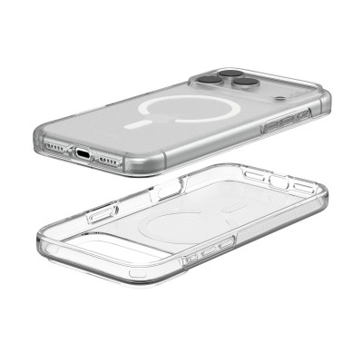 Чохол UAG для iPhone 17 Pro Max, Scout Clear MagSafe (114557114341) Ice/White