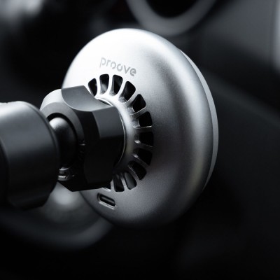 Автомобільний тримач з Бездротовим ЗП Proove IceCore QI2 15W (WHIC15002003) gray Автомобільний тримач з Бездротовим ЗП Proove IceCore QI2 15W (WHIC15002003) gray