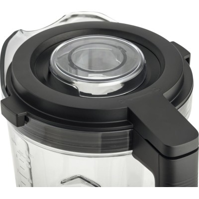 Блендер Gorenje стаціонарний 1500Вт, чаша-2000мл, дисплей, подрібнювач, чорний-нерж