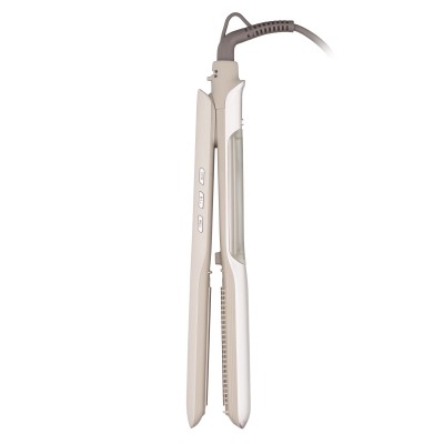 Випрямляч Ardesto Pearl Cream, 50Вт, 140-230C, кераміка, з функцією подачі пару, бежевий