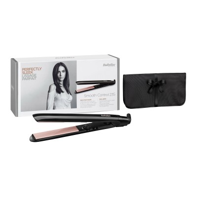 Випрямляч Babyliss Smooth Control, 49Вт, темп.режимів-13, 170-235C, кераміка, чорний