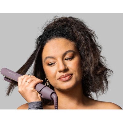 Випрямляч Remington AIRvive, 61Вт, темп.режимов-5, 150-230С, дісплей, кераміка, фіолетово-злотий