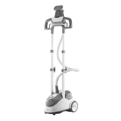 Відпарювач Ardesto вертикальний IR-S26, 1800Вт, 2600мл, вішалка, нерж. сталь, білий+сірий