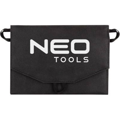Генератор бензиновий Neo Tools 230В (1 фаза), 2.8/3кВт, електростартер, AVR, 45кг + Портативний зарядний пристрій сонячна панель