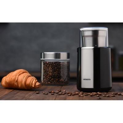Кавомолка Ardesto роторна 200Вт, об'єм зерен-60г, пластик/метал, чорний (WCG-8301)