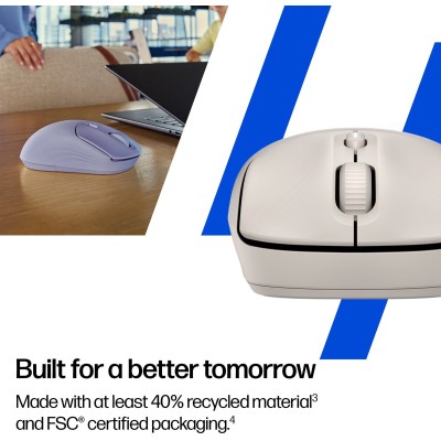 Миша HP 400 Quiet, WL/BT, maple