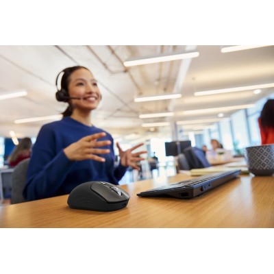 Миша HP 700 Rechargeable, WL/BT, чорний