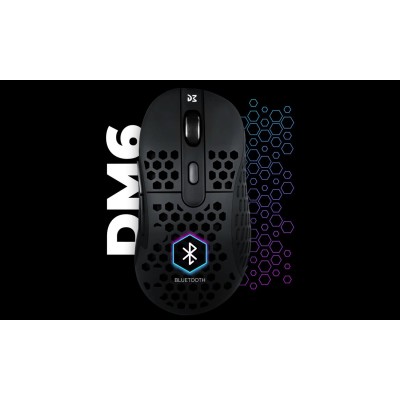 Миша ігрова Dream Machines DM6 HOLEY Trio Wireless Black