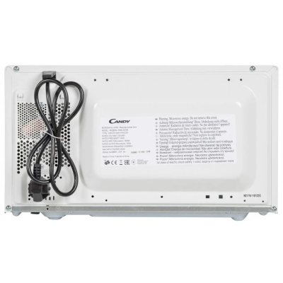 Мікрохвильова піч Candy, 20л, мех.керув., 700Вт, білий