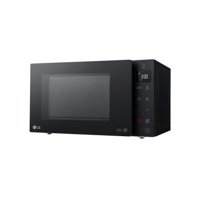 Мікрохвильова піч LG, 23л, електрон. керування, 1000Вт, гриль, дисплей, чорний