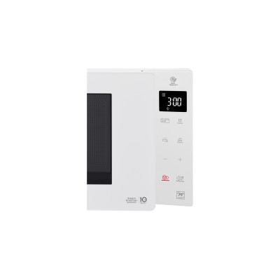 Мікрохвильова піч LG, 23л, електрон. керування, 1000Вт, дисплей, білий