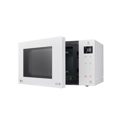 Мікрохвильова піч LG, 23л, електрон. керування, 1000Вт, дисплей, білий