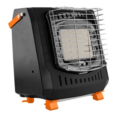 Обігрівач газовий Neo Tools, 2.2кВт, 160г/год, картриджний, регулятор, п'єзопідпал, чорний