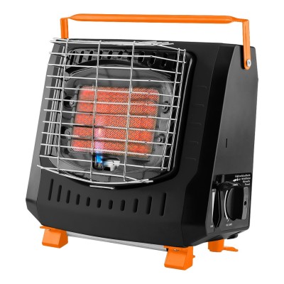 Обігрівач газовий Neo Tools, 2.2кВт, 160г/год, картриджний, регулятор, п'єзопідпал, чорний