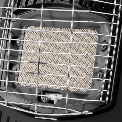 Обігрівач газовий Neo Tools, 2.2кВт, 160г/год, картриджний, регулятор, п'єзопідпал, чорний