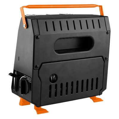 Обігрівач газовий Neo Tools, 2.2кВт, 160г/год, картриджний, регулятор, п'єзопідпал, чорний