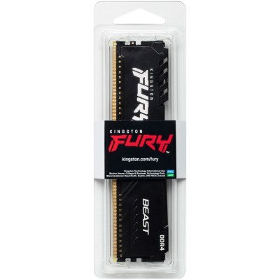 Пам'ять ПК Kingston DDR4 16GB 3200 FURY Beast