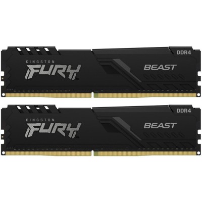 Пам'ять ПК Kingston DDR4 32GB KIT (16GBx2) 3200 FURY Beast