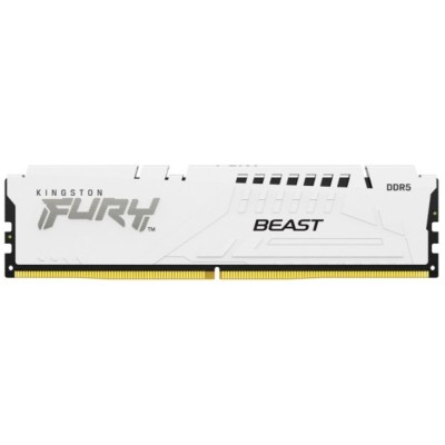Пам'ять ПК Kingston DDR5 16GB 5600 FURY Beast Білий EXPO
