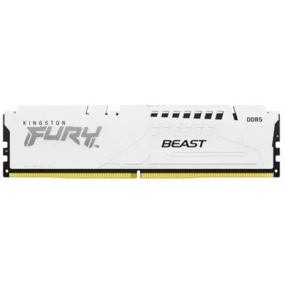 Пам'ять ПК Kingston DDR5 16GB 5600 FURY Beast Білий EXPO