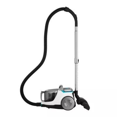 Пилосос Ardesto контейнерний, 700Вт, конт пил -2.5л, НЕРА, біло-сріблястий