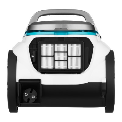 Пилосос Ardesto контейнерний, 700Вт, конт пил -2.5л, НЕРА, біло-сріблястий