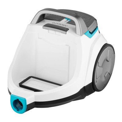 Пилосос Ardesto контейнерний, 700Вт, конт пил -2.5л, НЕРА, біло-сріблястий