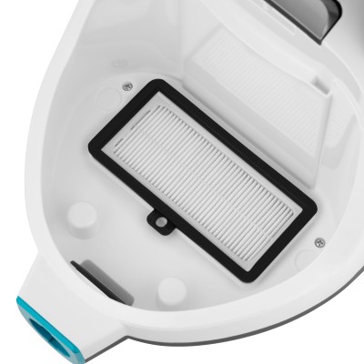 Пилосос Ardesto контейнерний, 700Вт, конт пил -2.5л, НЕРА, біло-сріблястий