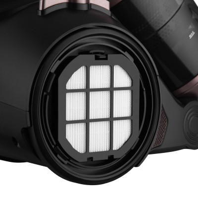 Пилосос Ardesto контейнерний, 700Вт, конт пил -2.5л, НЕРА, чорно-бронзовий