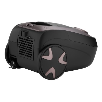 Пилосос Ardesto мішковий, 800Вт, мішок- 2.5л, HEPA, чорно-бронзовий