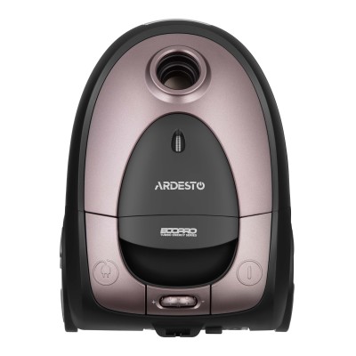Пилосос Ardesto мішковий, 800Вт, мішок- 2.5л, HEPA, чорно-бронзовий