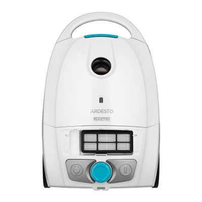 Пилосос Ardesto мішковий, 800Вт, мішок- 3.5л, HEPA, білий