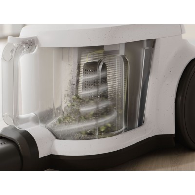 Пилосос Electrolux контейнерний, 850Вт, конт пил -2л, HEPA12, 3 насадки, білий