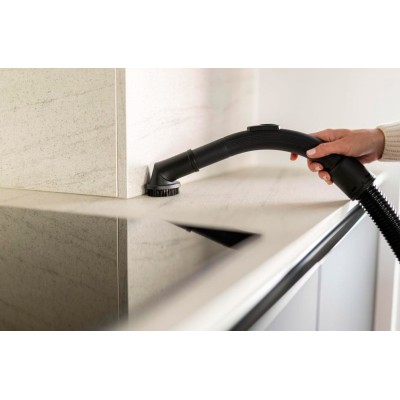 Пилосос Gorenje мішковий, 800Вт, 3л, вага-6.5кг, HEPA, індикатор, телескоп, білий