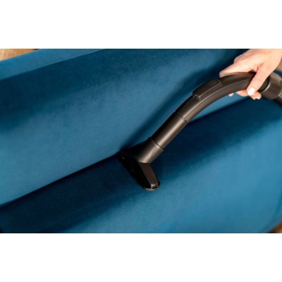 Пилосос Gorenje мішковий, 800Вт, 3л, вага-6.5кг, HEPA, індикатор, телескоп, білий