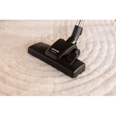 Пилосос Gorenje мішковий, 800Вт, 3л, вага-6.5кг, HEPA, індикатор, телескоп, білий