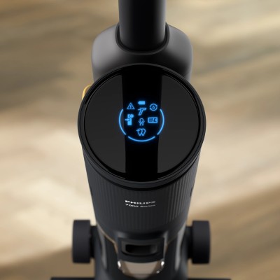 Пилосос Philips безпровідний Series 7000 AquaTrio, вологе прибирання, конт пил -0.42л, автон. робота до 45хв, PowerCyclone Aqua,