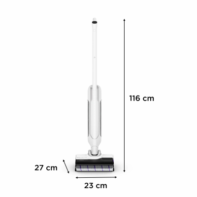 Пилосос Rowenta безпровідний миючий X-Clean 10, 200Вт, конт пил -0.67л, конт для води-0.73л, автон. робота до 60хв, вага-4.15кг,
