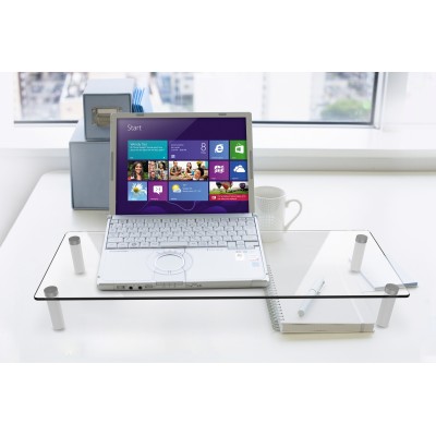 Підставка для монітора DIGITUS Universal glass monitor riser, до 20кг
