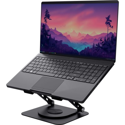 Підставка для ноутбука Trust Zeff Metal, до 16", сірий Підставка для ноутбука Trust Zeff Metal, до 16", сірий