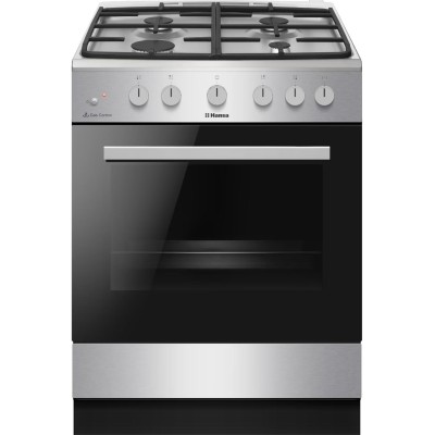 Плита Hansa газова, 70л, 60x60см, чавун, нерж