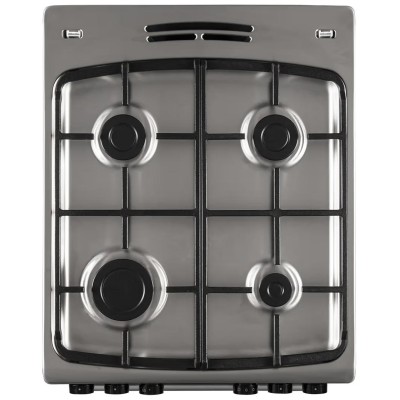 Плита Hansa комбінована, 62л, 50x60см, дисплей, конвекція, чавун, нерж