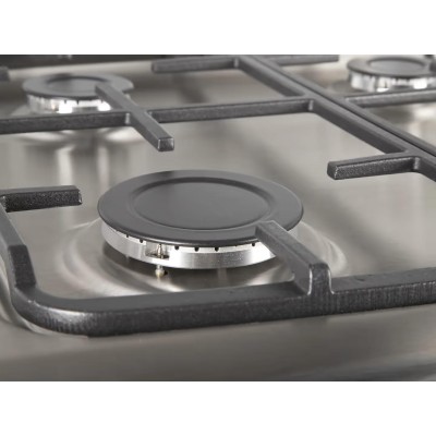 Плита Hansa комбінована, 62л, 50x60см, дисплей, конвекція, чавун, нерж