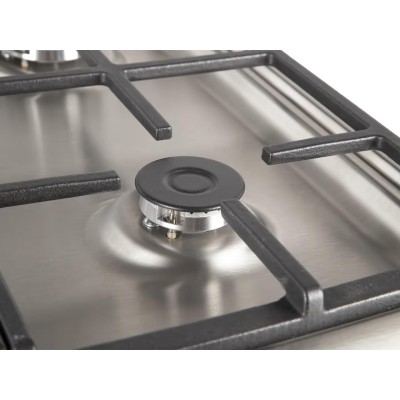 Плита Hansa комбінована, 62л, 50x60см, дисплей, конвекція, чавун, нерж