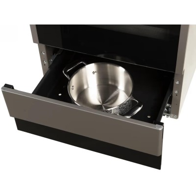 Плита Hansa комбінована, 62л, 50x60см, дисплей, конвекція, чавун, нерж