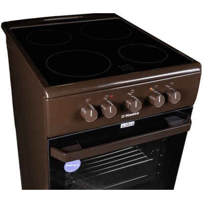 Плита електрична Hansa, 50х60см, 68л, коричневий