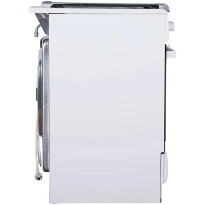 Плита комбінована Hansa, 50х60см, 62л, чавун, газ контр., дисплей, білий