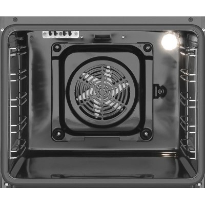 Плита комбінована Hansa, 50х60см, 65л, чавун, газ контр., дисплей, нержавіюча сталь